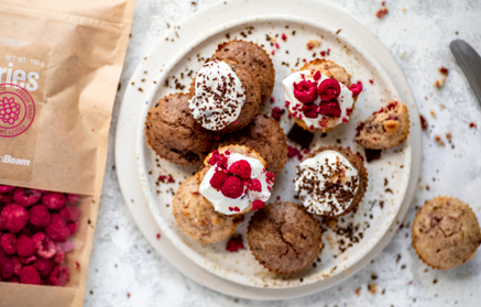 Fitness recept: pahuljasti muffini s čokoladom i malinama