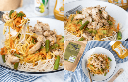Fitness recept: Orijentalna curry tjestenina s piletinom i povrćem